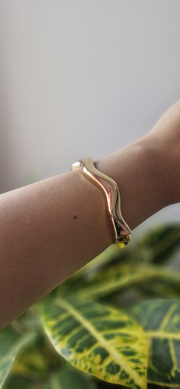 بنگل استیل طرح موج